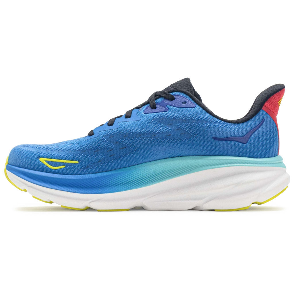 Hoka One One Clifton 9 Textile Mens Trainers#color_virtual blue cerise