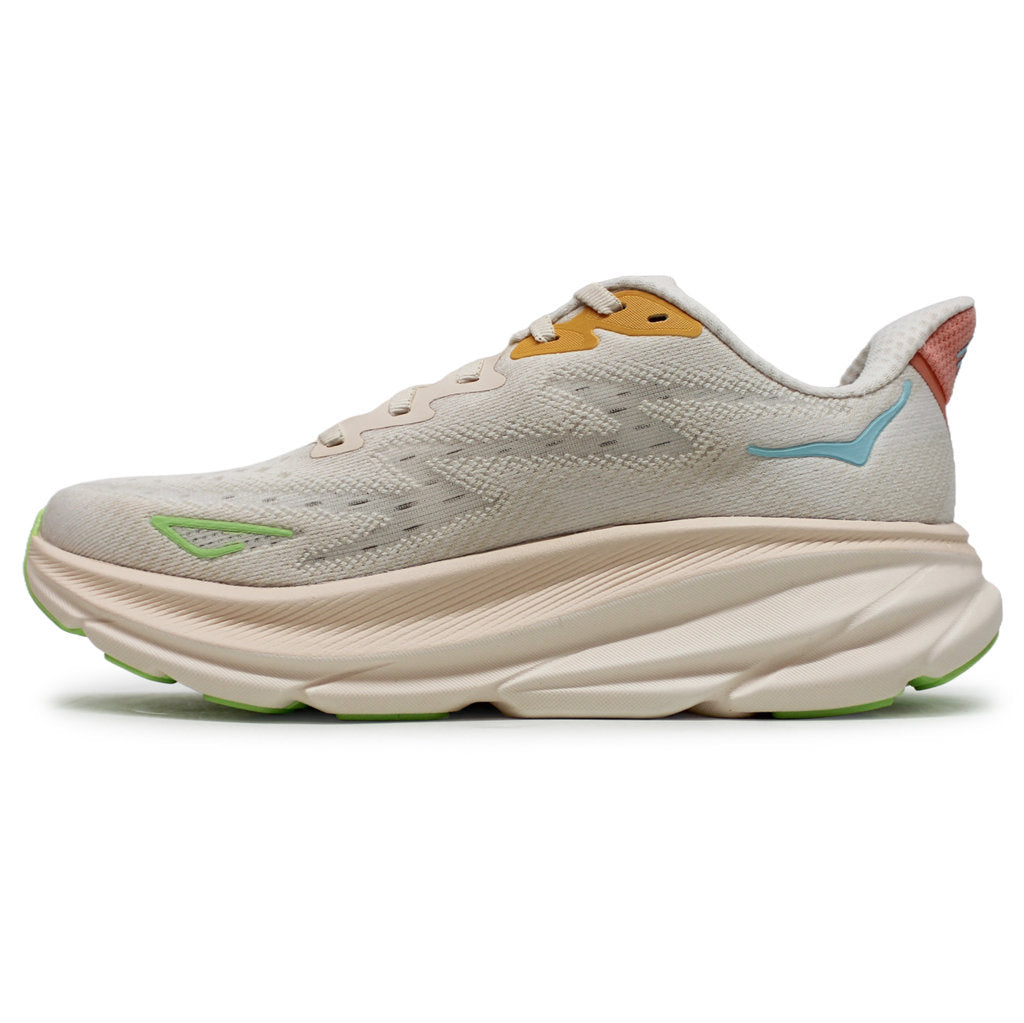 Hoka One One Clifton 9 Textile Womens Trainers#color_vanilla astral