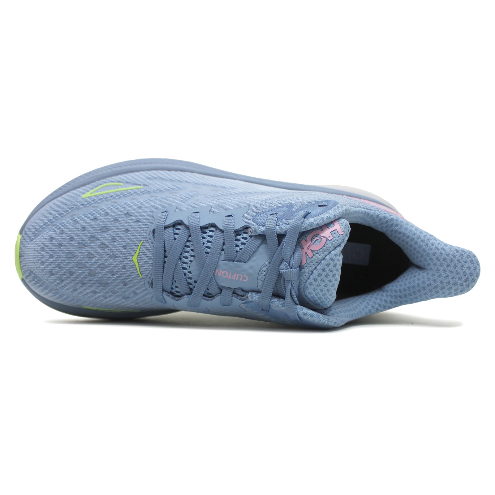 Hoka One One Clifton 9 Textile Mens Trainers#color_Dusk Pink Twilight