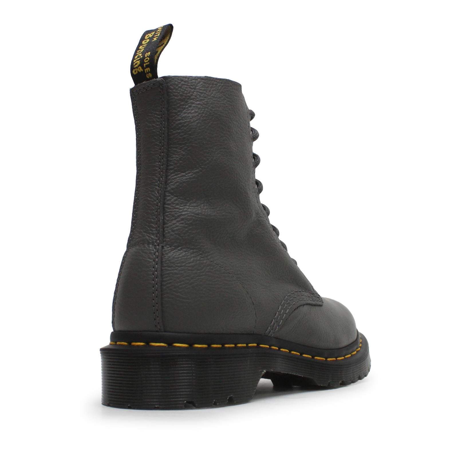 Dr. Martens 1460 Pascal Virginia Leather Women's Ankle Boots#color_Gunmetal