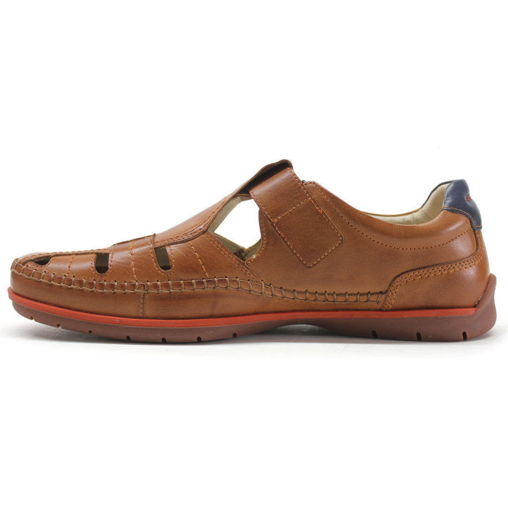 Pikolinos Mens Sandals Marbella M9A-0051 Hook And Loop Closed Toe Leather - UK 10.5-11