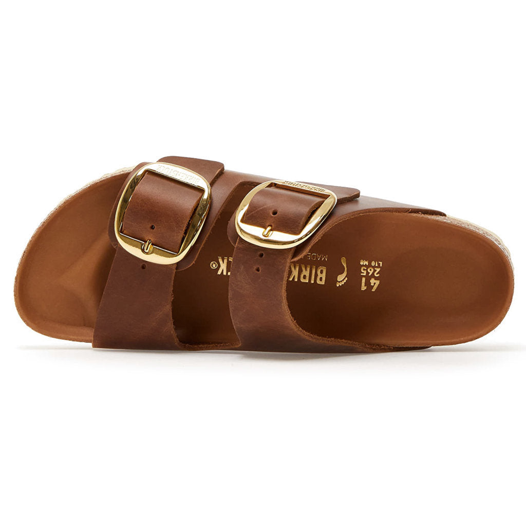 Birkenstock Unisex Sandals Arizona Big Buckle Casual Slip-On Oiled Leather - UK 5