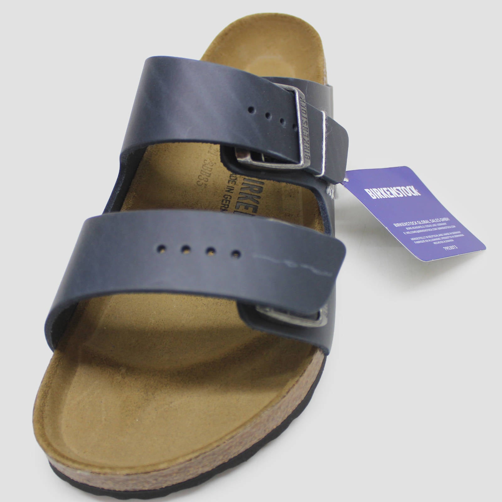 Birkenstock Unisex Sandals Arizona BS Casual Slip-On Buckle Oiled Leather - UK 5.5