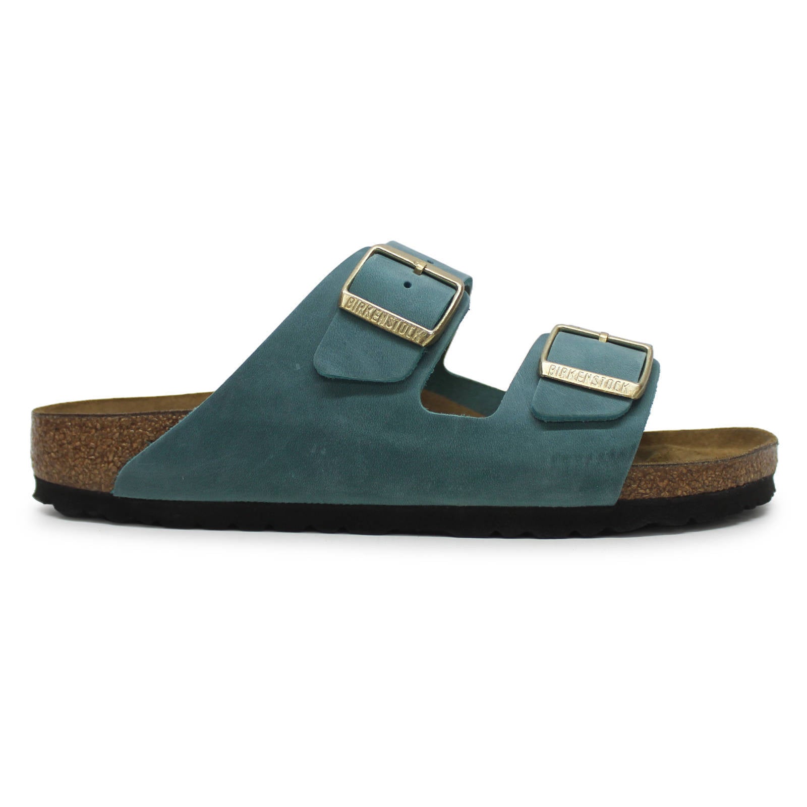 Birkenstock Arizona BS Oiled Leather Unisex Sandals#color_Biscay Bay