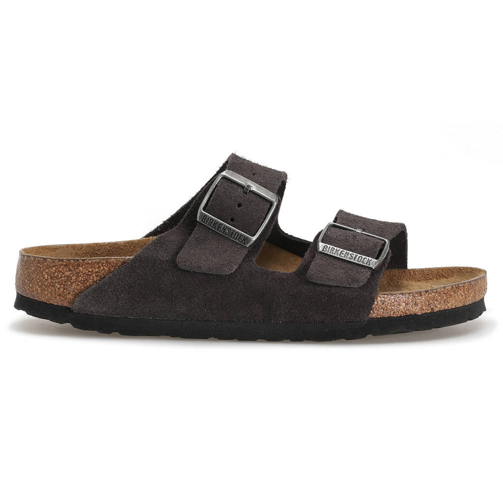 Birkenstock Arizona BS Suede Leather Unisex Sandals#color_velvet grey