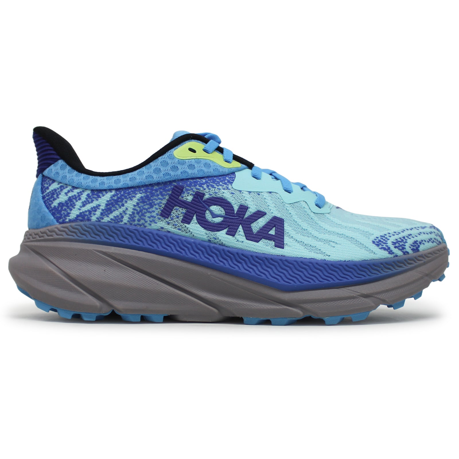 Hoka One One Challenger ATR 7 Textile Mens Trainers#color_Swim Day Cloudless