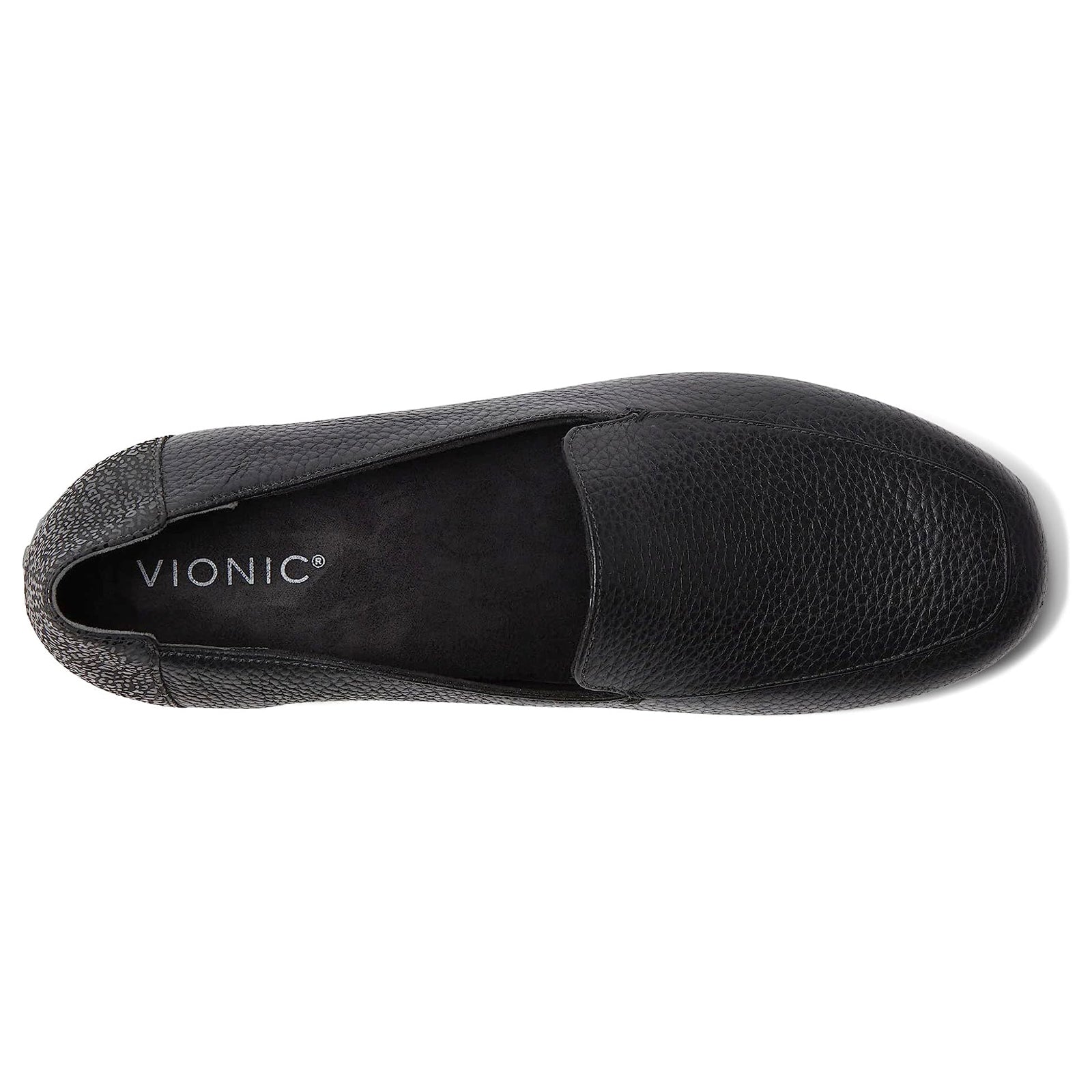 Vionic Elora I2010L1001 Leather Womens Shoes - Black - 38.5#color_black