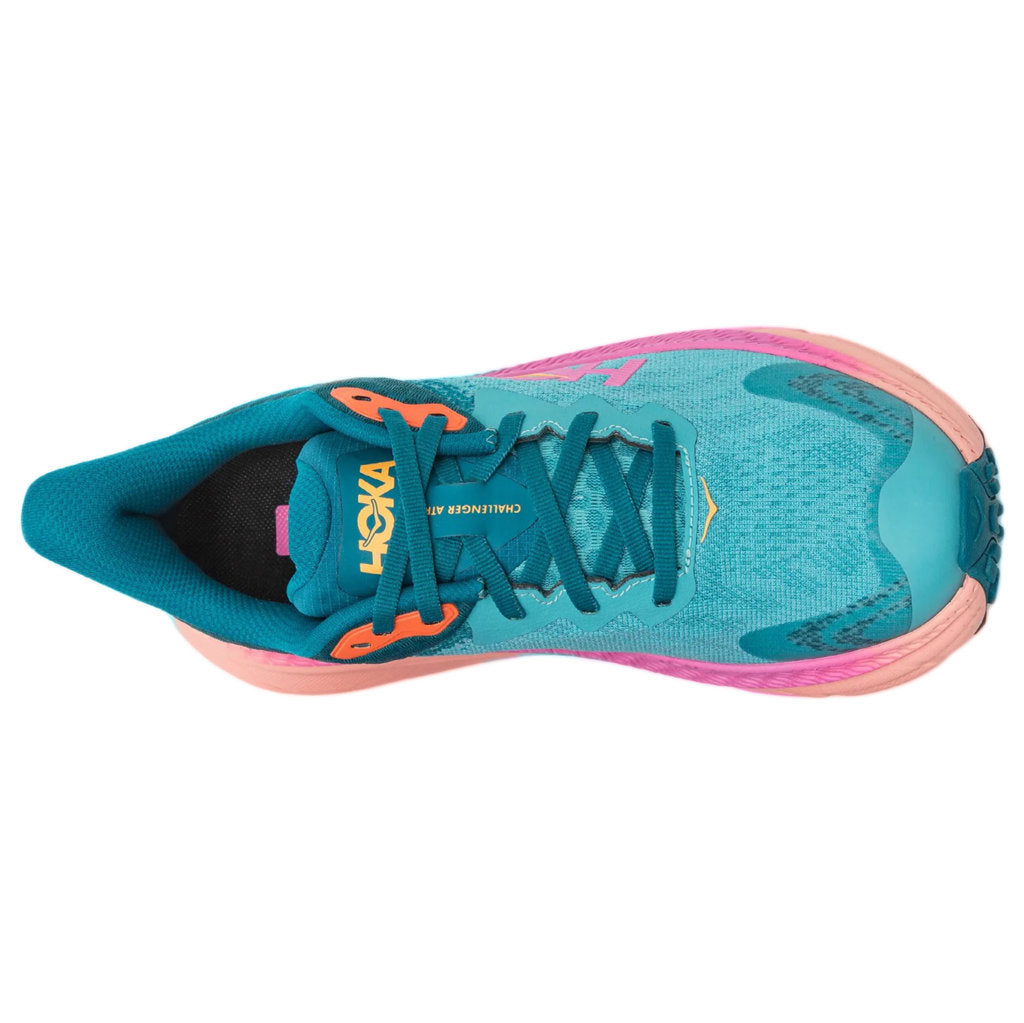 Hoka One One Challenger ATR 7 GTX Textile Synthetic Womens Trainers#color_ocean mist deep lagoon