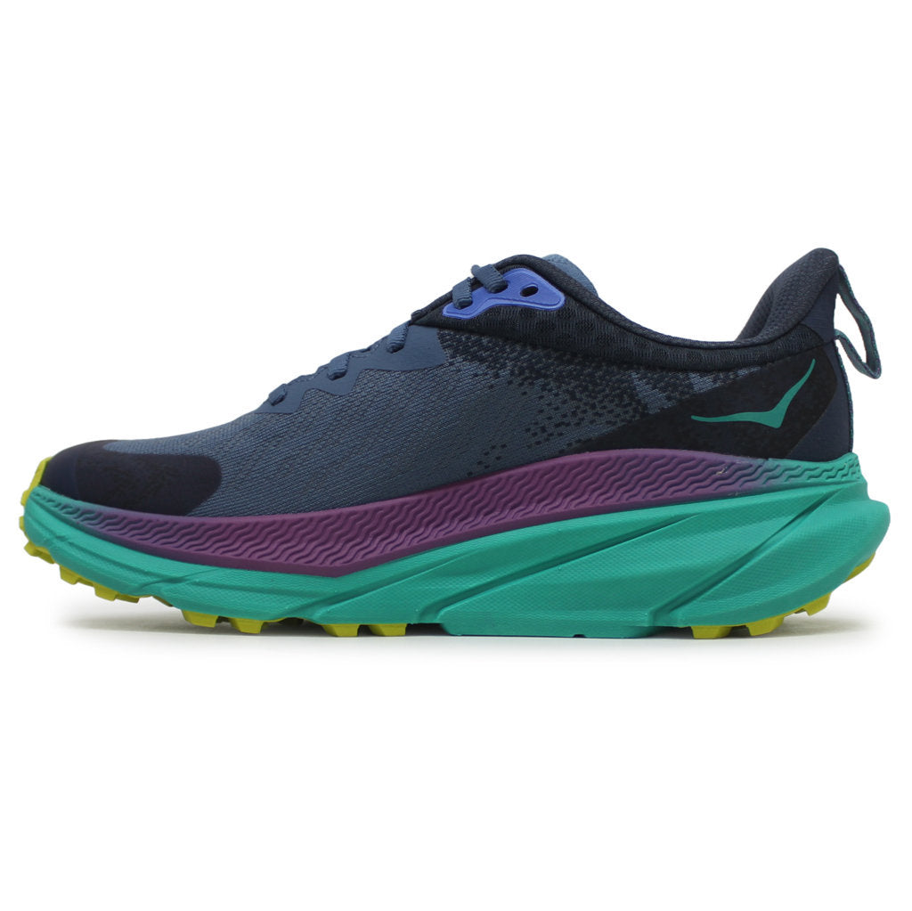 Hoka One One Challenger ATR 7 GTX Textile Synthetic Womens Trainers#color_real teal tech green