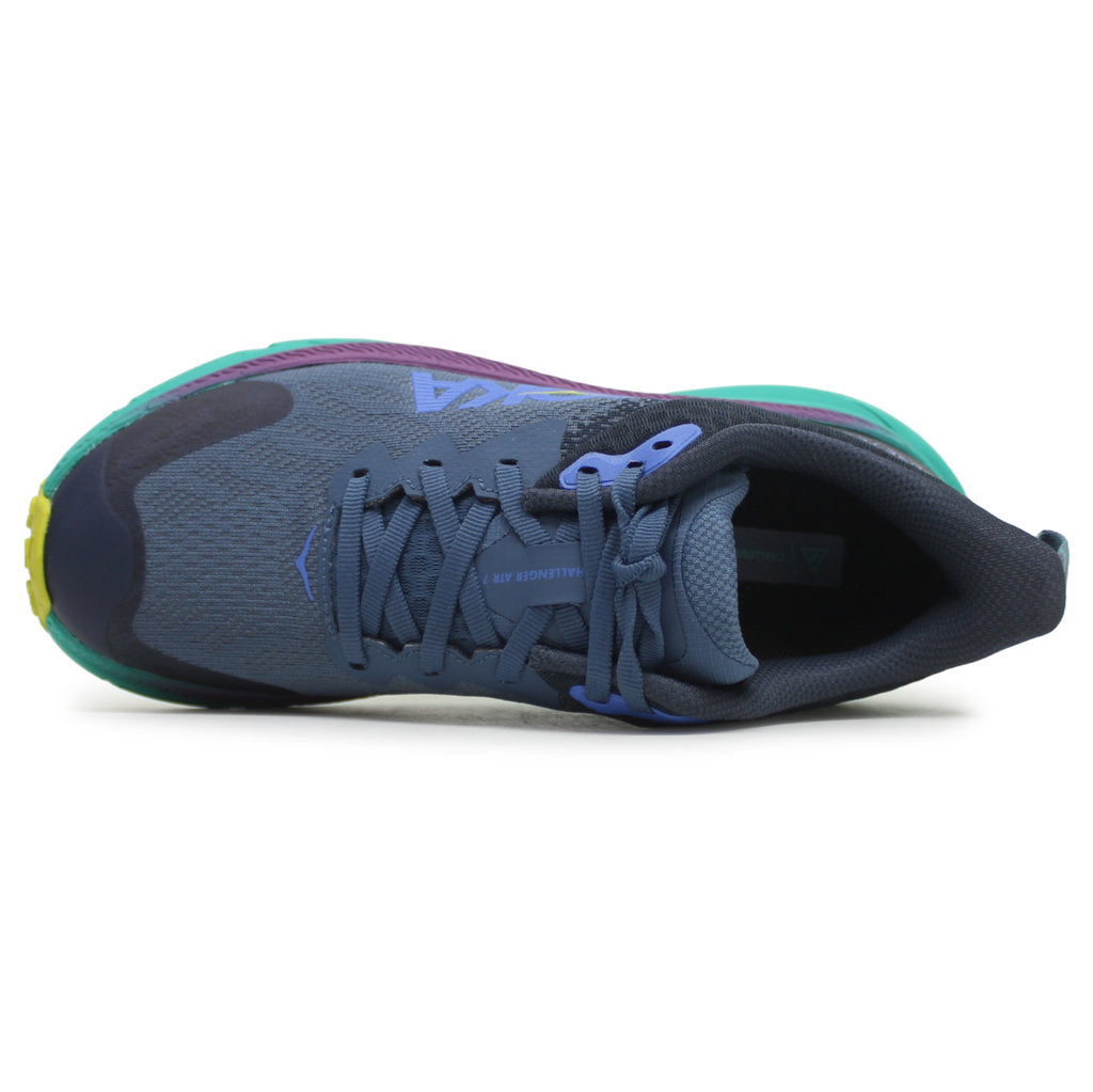 Hoka One One Challenger ATR 7 GTX Textile Synthetic Womens Trainers#color_real teal tech green