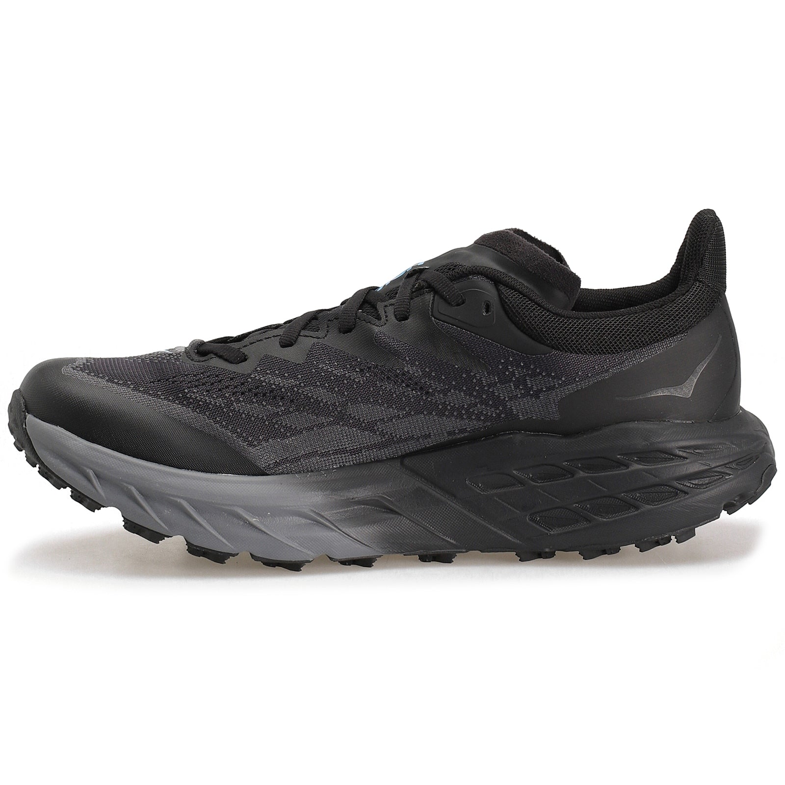 Hoka Speedgoat 5 GTX 1127912-BBLC Textile Synthetic Mens Trainers - Black Black - 8.5#color_black black