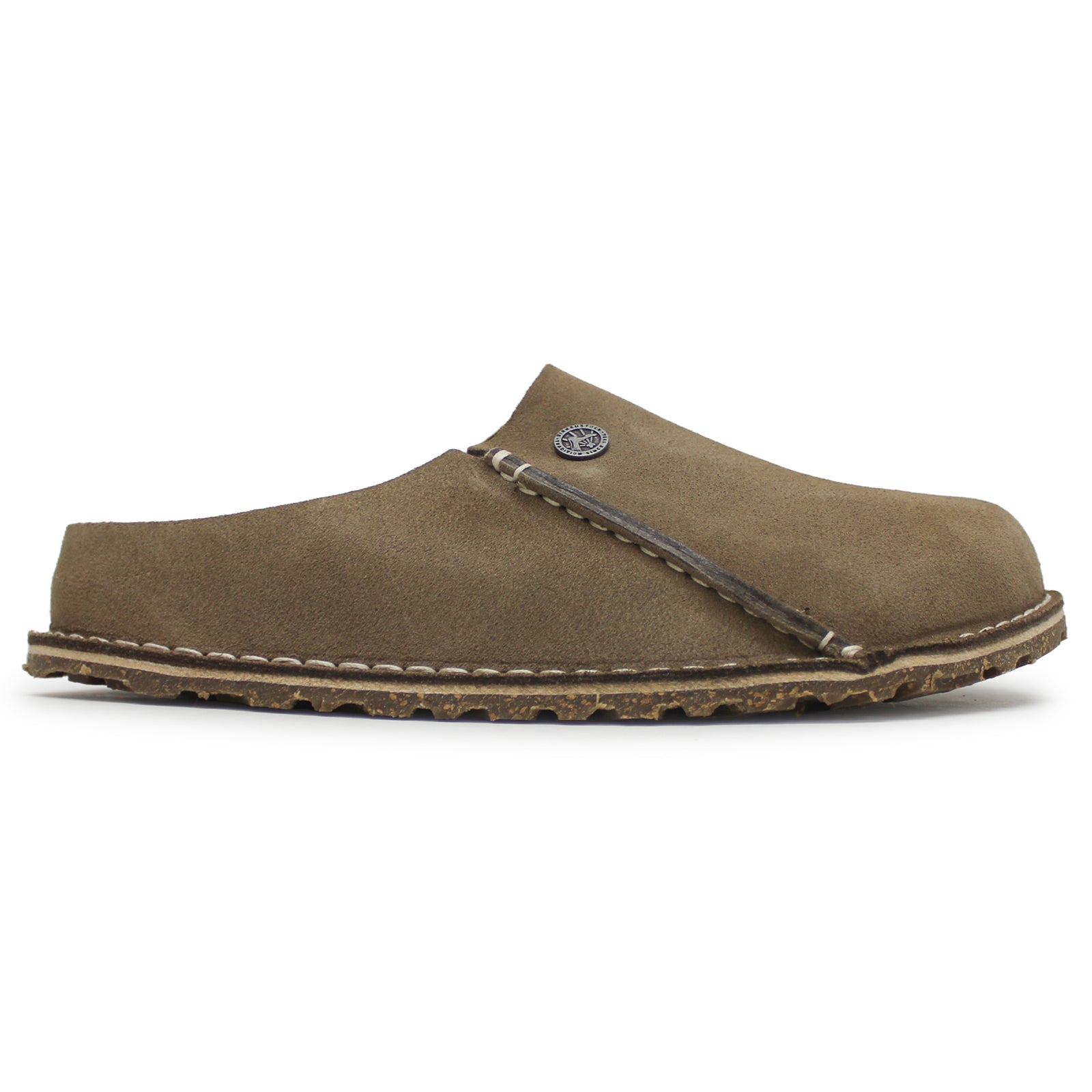 Birkenstock Zermatt Premium Suede Leather Unisex Sandals#color_gray taupe