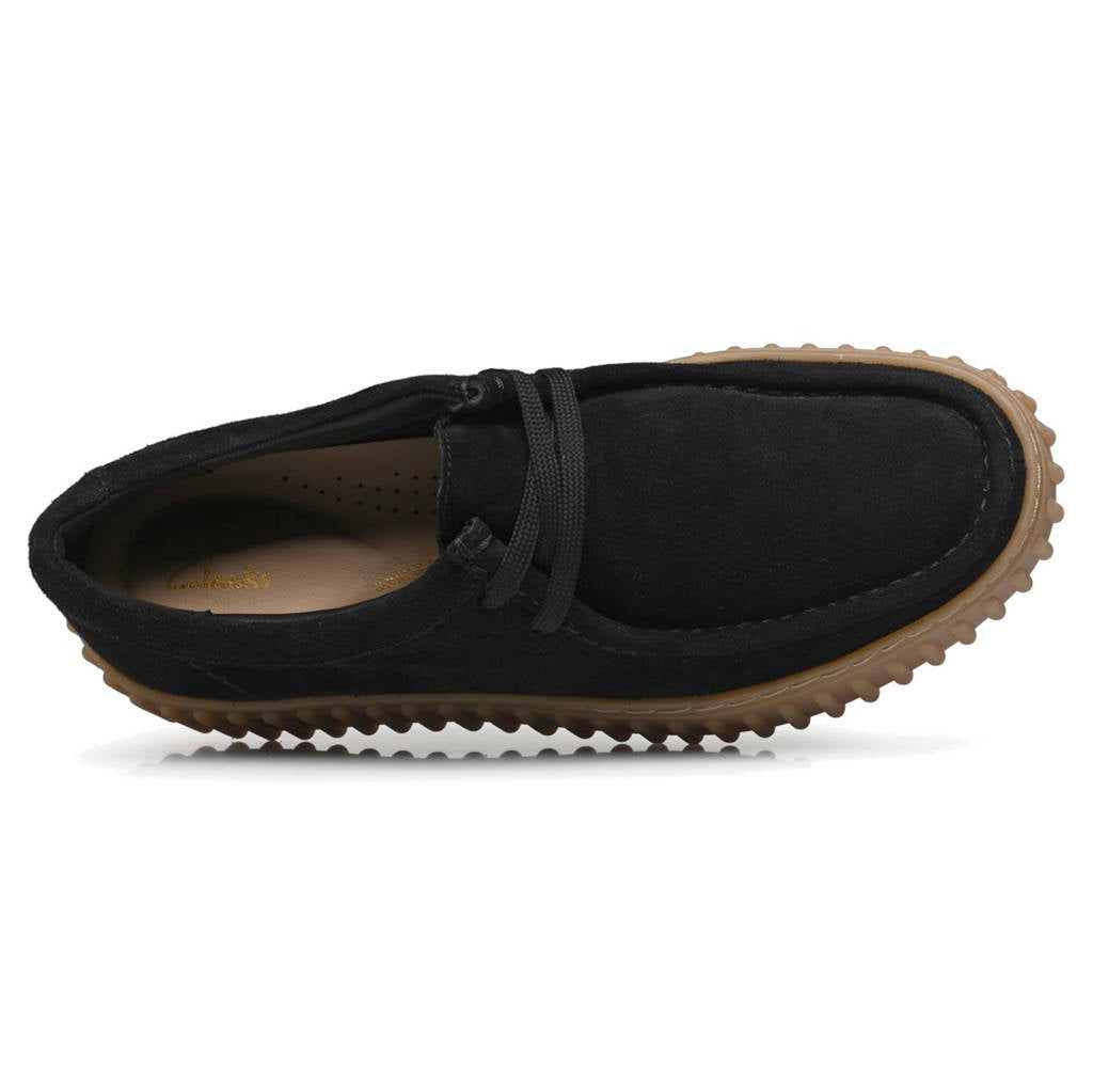 Clarks Torhill Bee Suede Womens Shoes#color_black