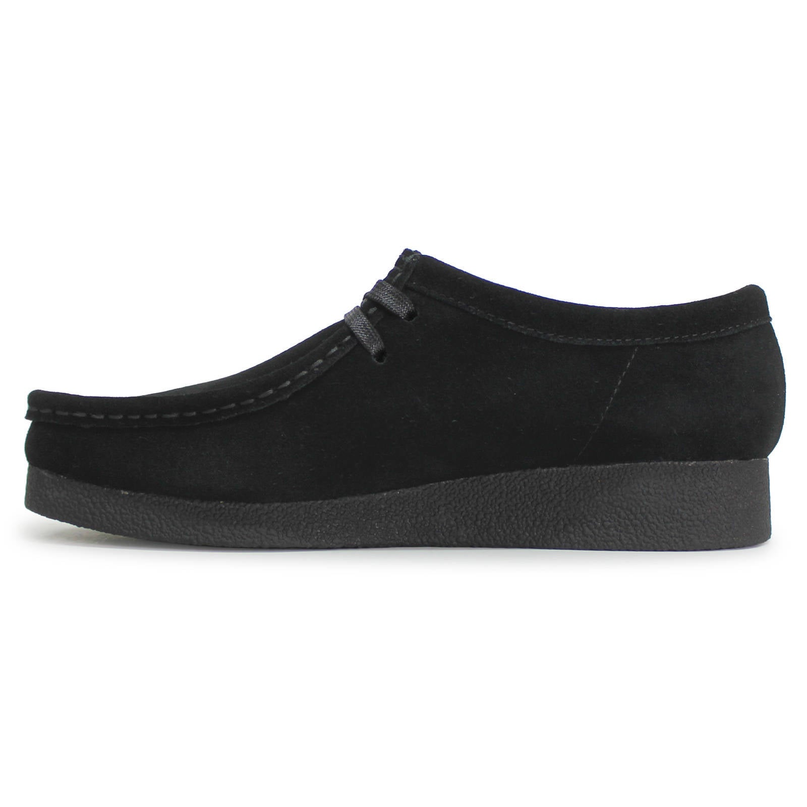 Clarks Wallabee Evo Suede Women's Shoes#color_black