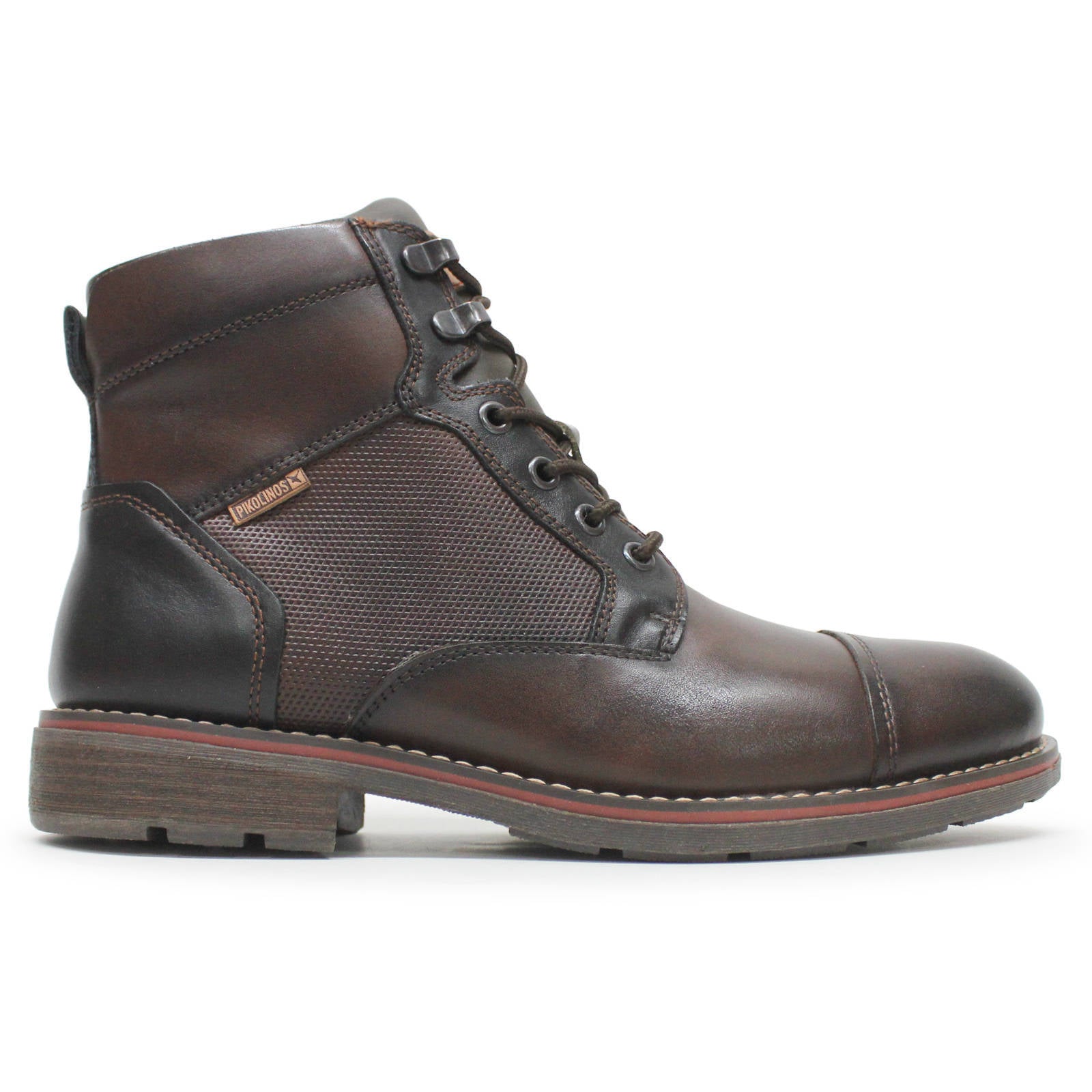 Pikolinos York M2M-8156 Leather Mens Boots#color_olmo