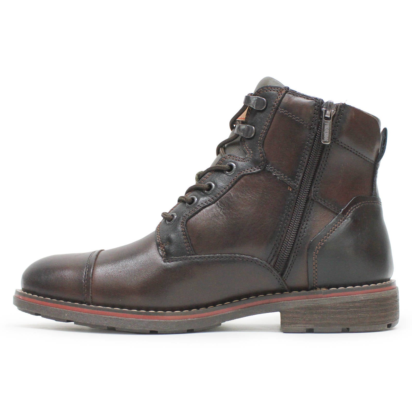 Pikolinos York M2M-8156 Leather Mens Boots#color_olmo