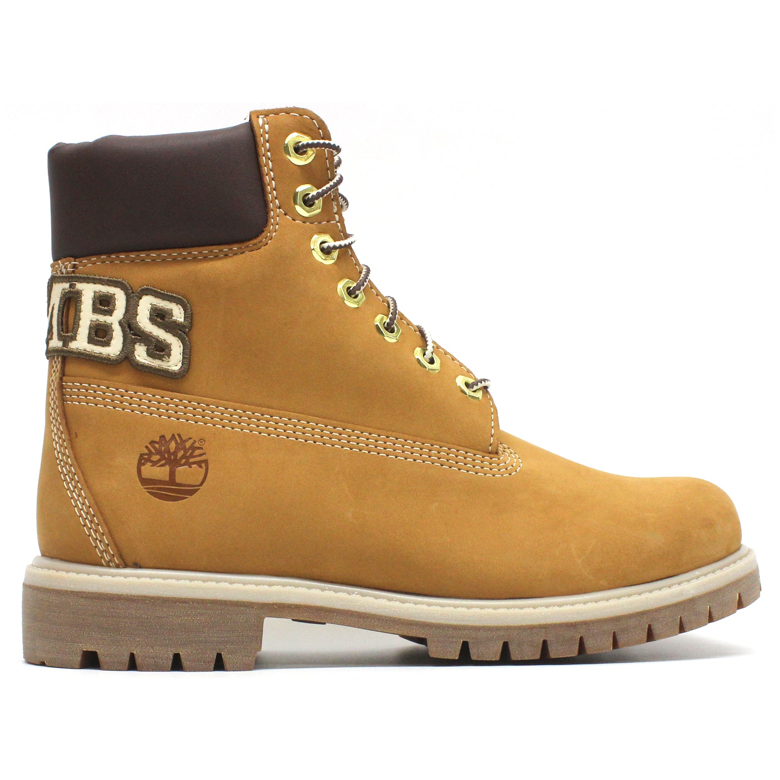 Timberland 6 Inch Premium WP Nubuck Mens Boots#color_wheat