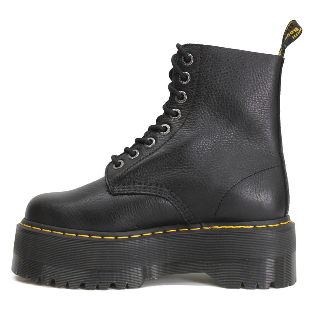 Dr. Martens Womens Boots 1460 Pascal Max Platform Lace Up Ankle Pisa Leather - UK 5