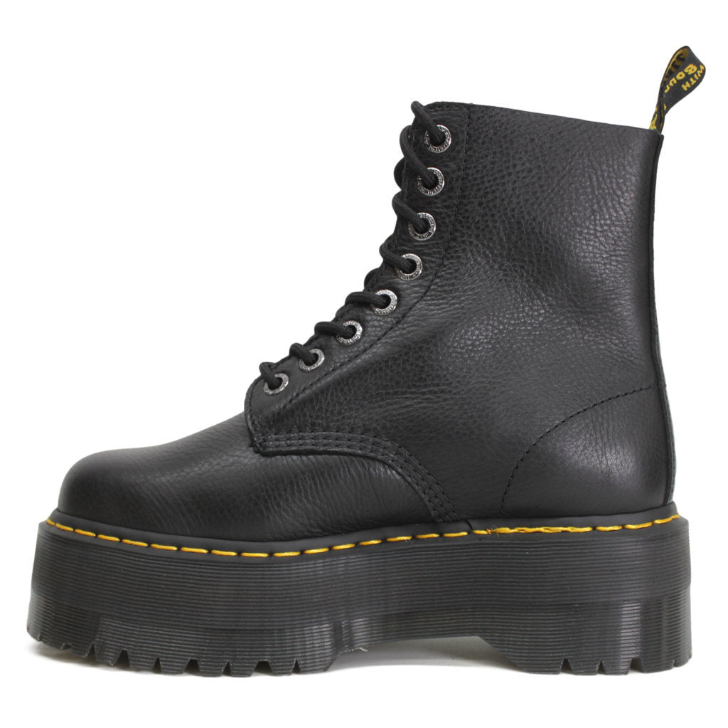 Dr. Martens Womens Boots 1460 Pascal Max Platform Lace Up Ankle Pisa Leather - UK 6