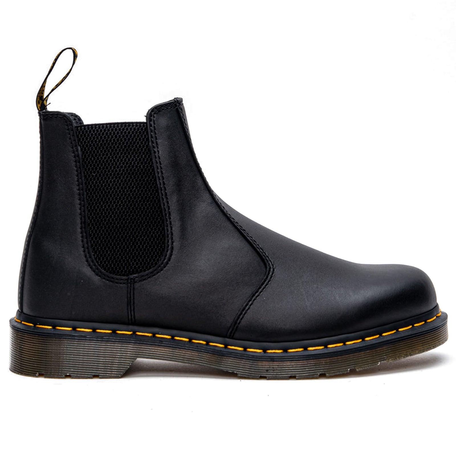 Dr. Martens 2976 27100001 Nappa Leather Unisex Boots - Black - 4#color_black