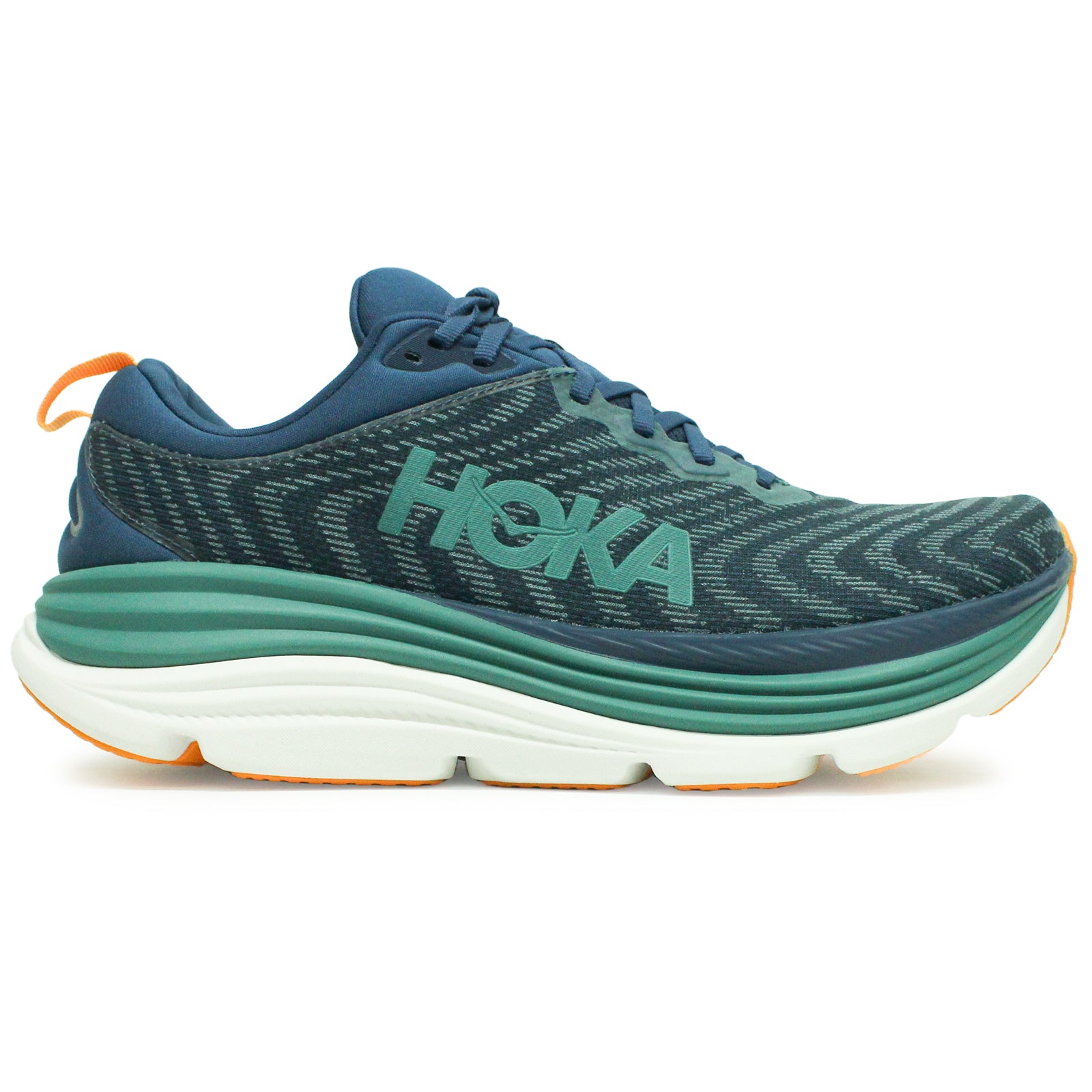 Hoka Gaviota 5 Textile Synthetic Mens Trainers#color_midnight oceanic