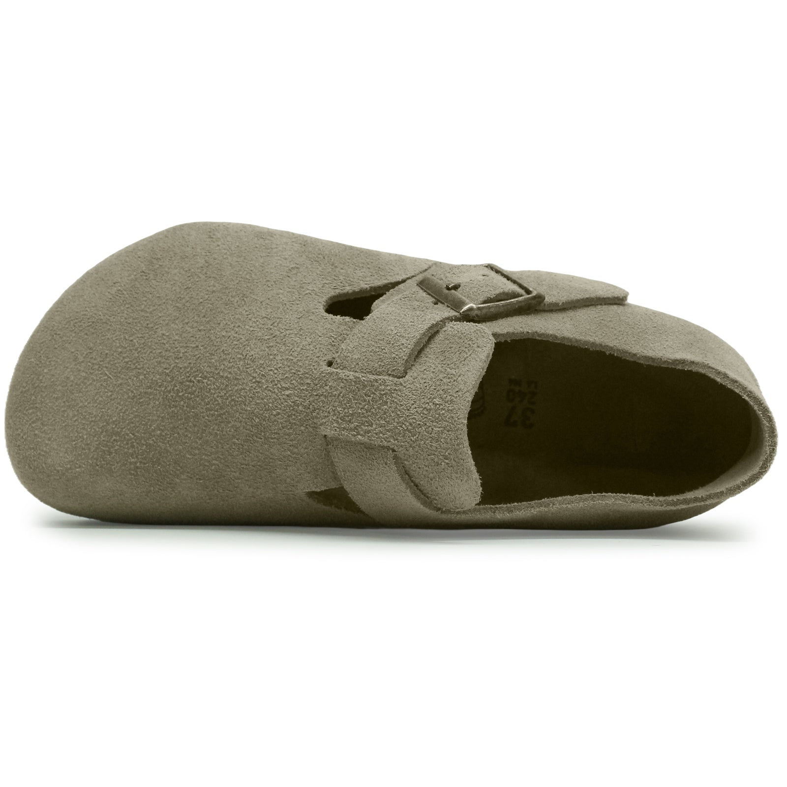 Birkenstock London BS Suede Leather Unisex Shoes#color_taupe