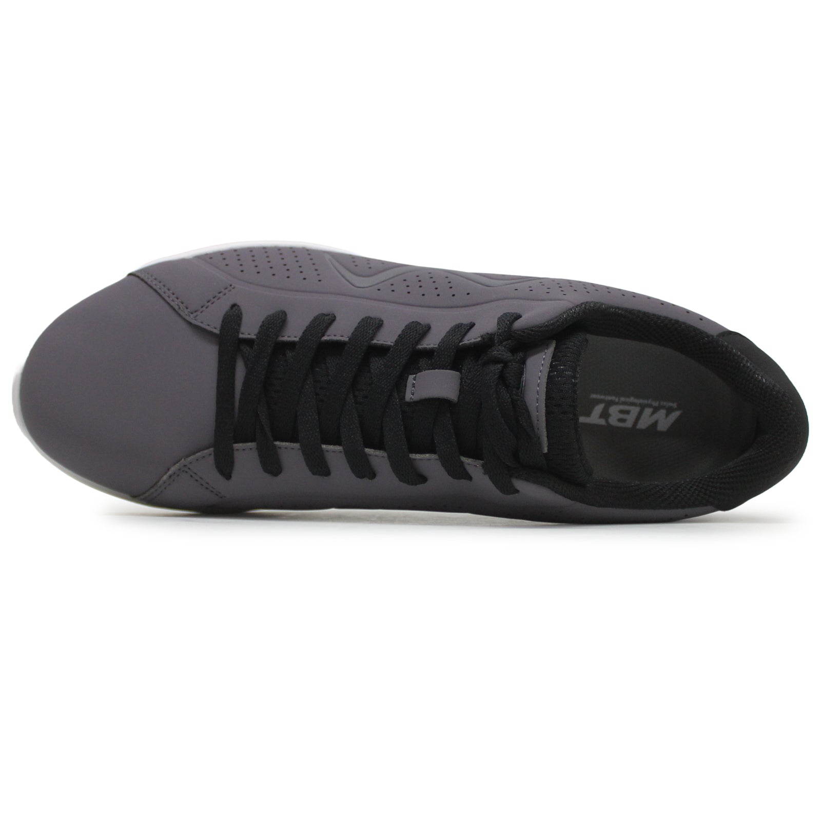 MBT M800 Synthetic Leather Mens Trainers#color_dark grey