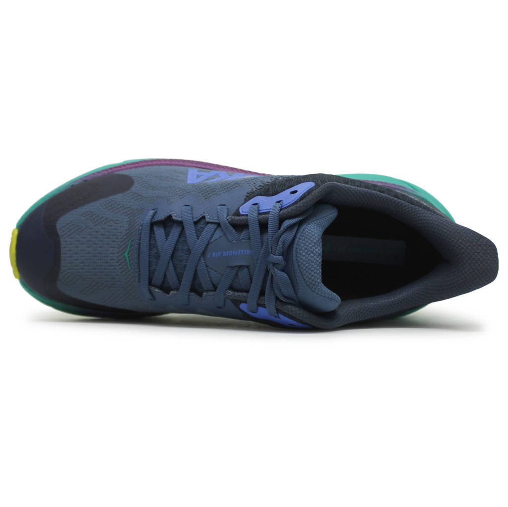 Hoka One One Challenger ATR 7 GTX Textile Synthetic Mens Trainers#color_real teal tech green