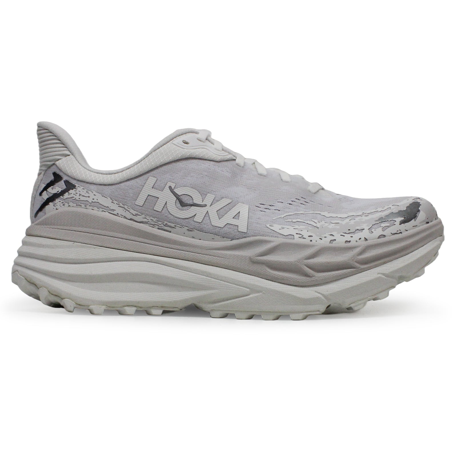 Hoka Stinson 7 Textile Synthetic Mens Trainers#color_white white