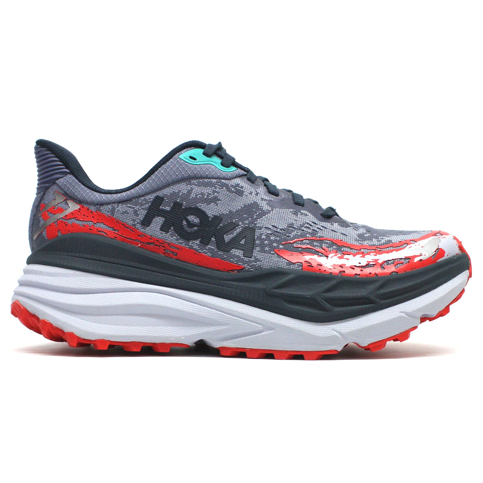 Hoka Stinson 7 Textile Synthetic Mens Trainers#color_anchor gull