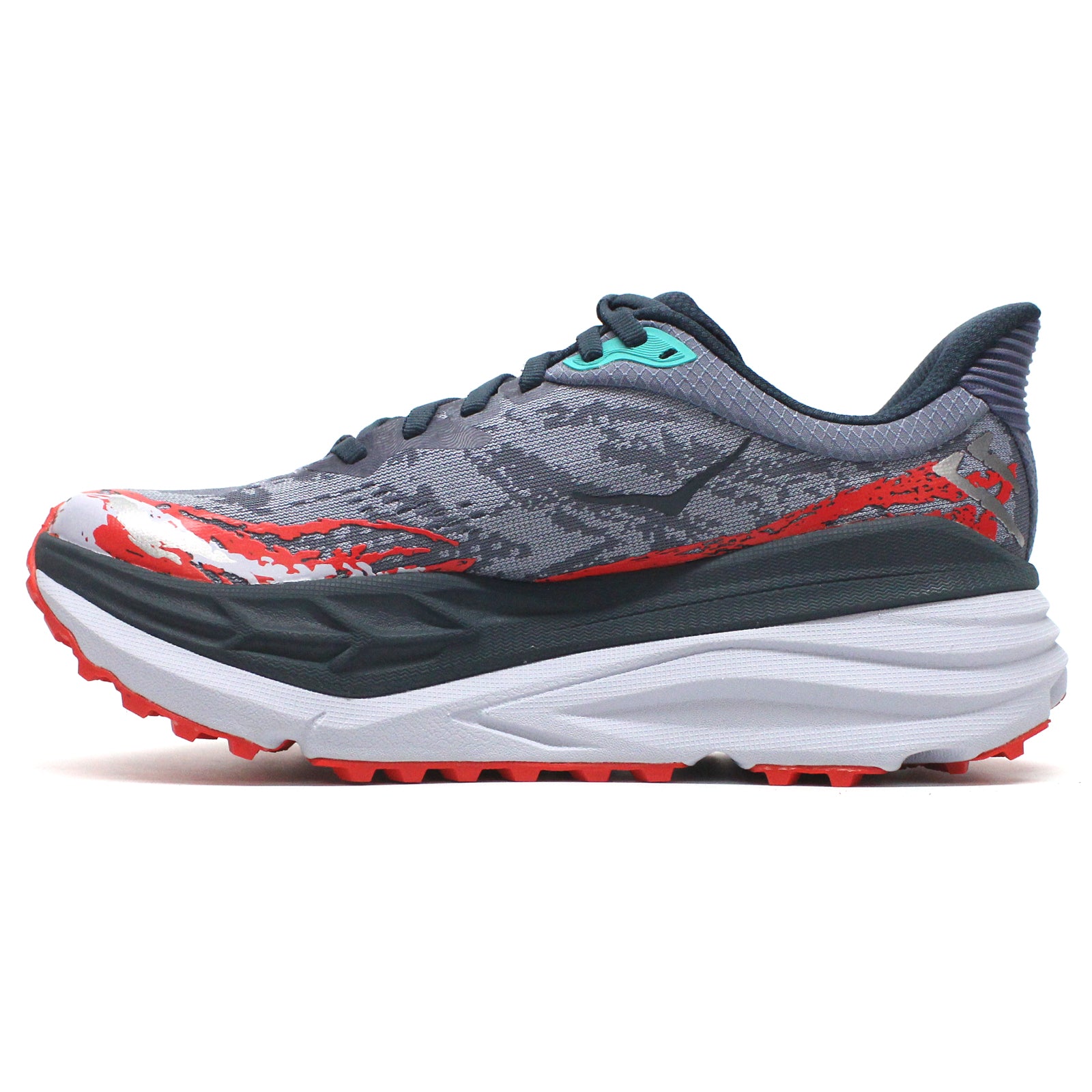 Hoka Stinson 7 Textile Synthetic Womens Trainers#color_anchor gull