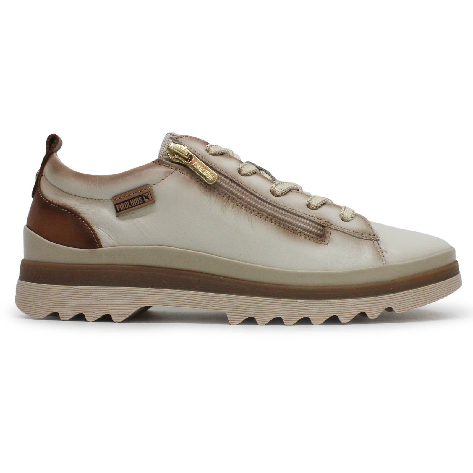 Pikolinos Vigo W3W-6979 Leather Womens Shoes#color_nata