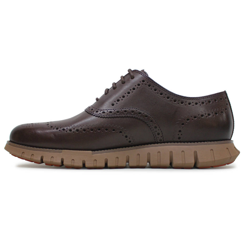 Cole Haan Zerogrand Remastered Wingtip Leather Mens Shoes#color_dark chocolate irish coffee