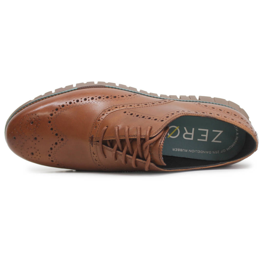 Cole Haan Zerogrand Remastered Wingtip Leather Mens Shoes#color_acorn irish coffee