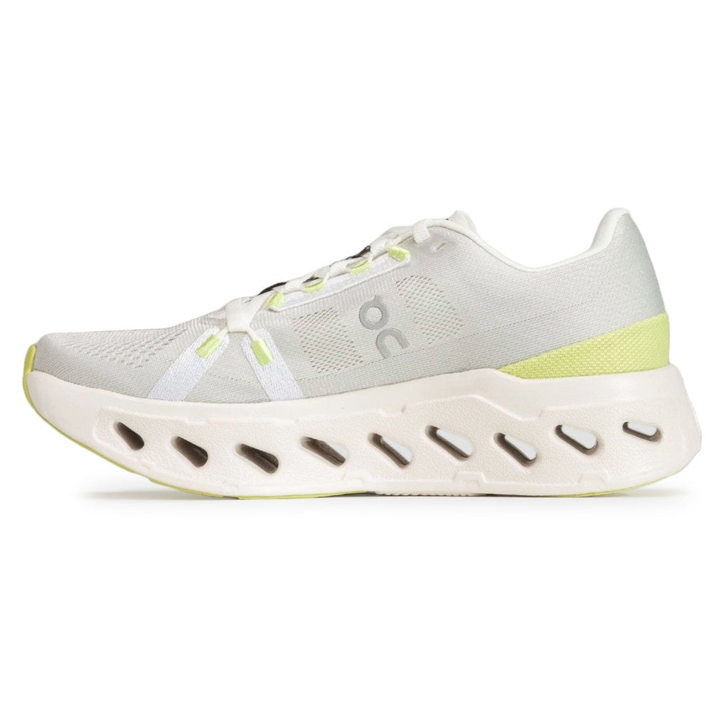 On Cloudeclipse Textile Womens Trainers#color_white sand