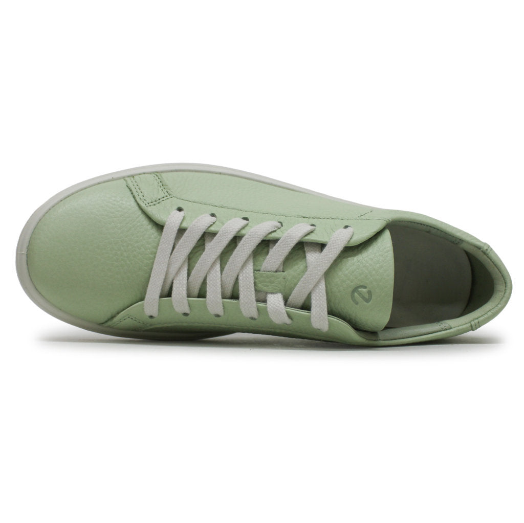 Ecco Soft 60 Leather Womens Shoes#color_Matcha