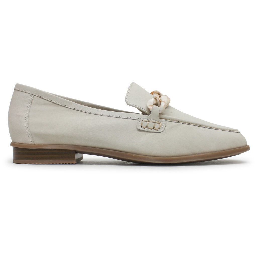 Clarks Sarafyna Iris Leather Womens Shoes#color_white