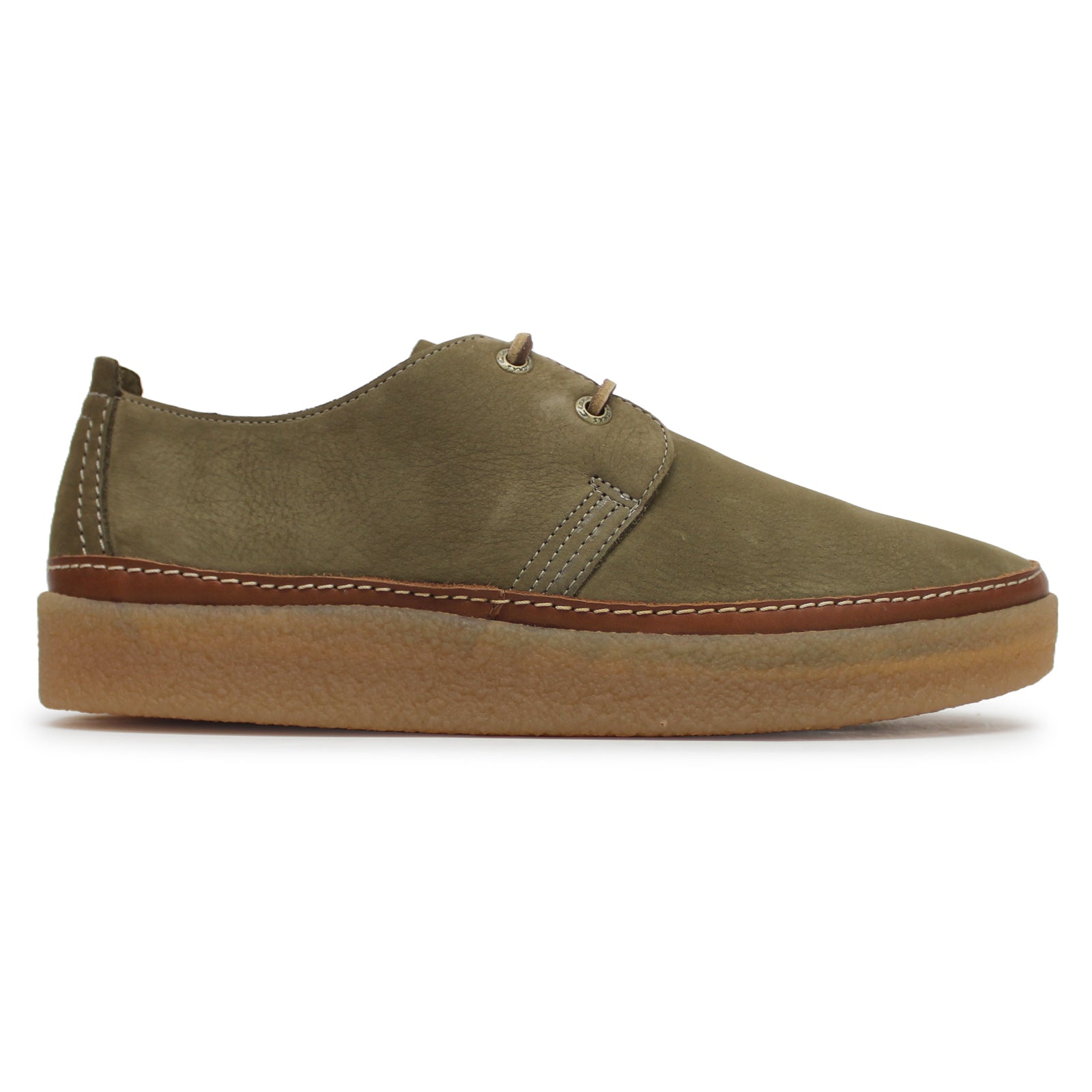 Clarks Clarkwood Low 26176868 Nubuck Mens Shoes - Oakwood - 44#color_oakwood