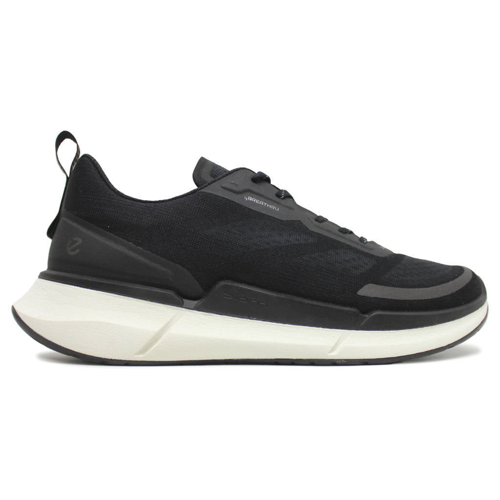 Ecco Biom 2.2 830754 Leather Textile Mens Trainers#color_black