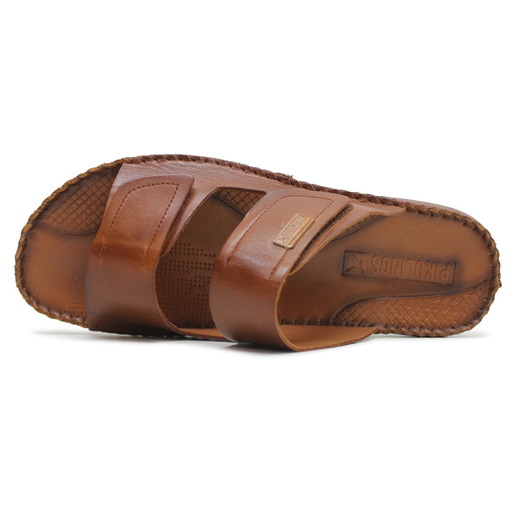 Pikolinos Tarifa 06J-0084 Leather Mens Sandals#color_cuero