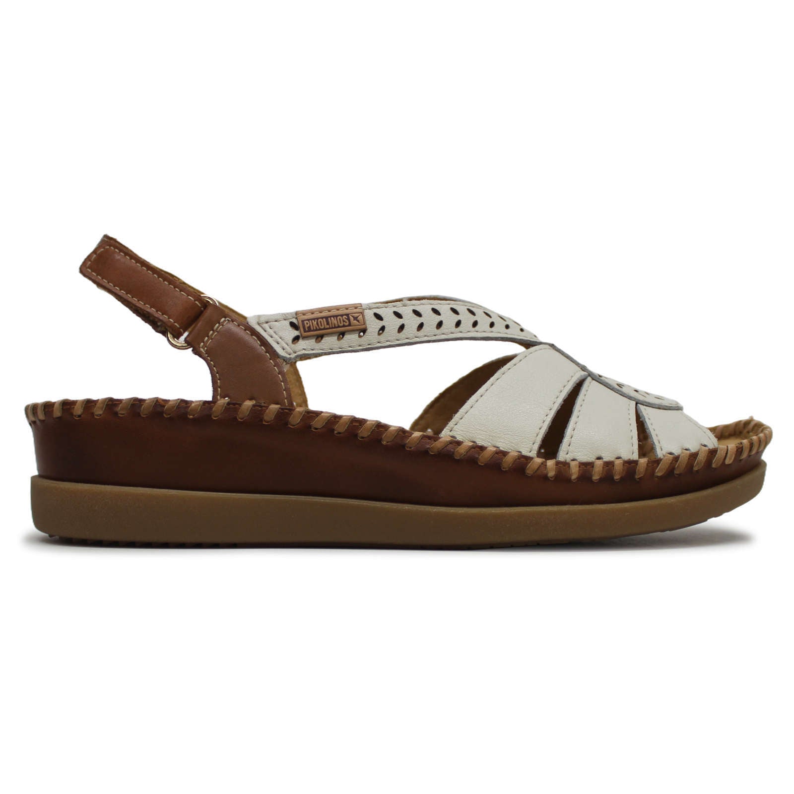 Pikolinos Womens Sandals Cadaques W8K-0907 Hook and Loop Wedge Leather - UK 4-4.5