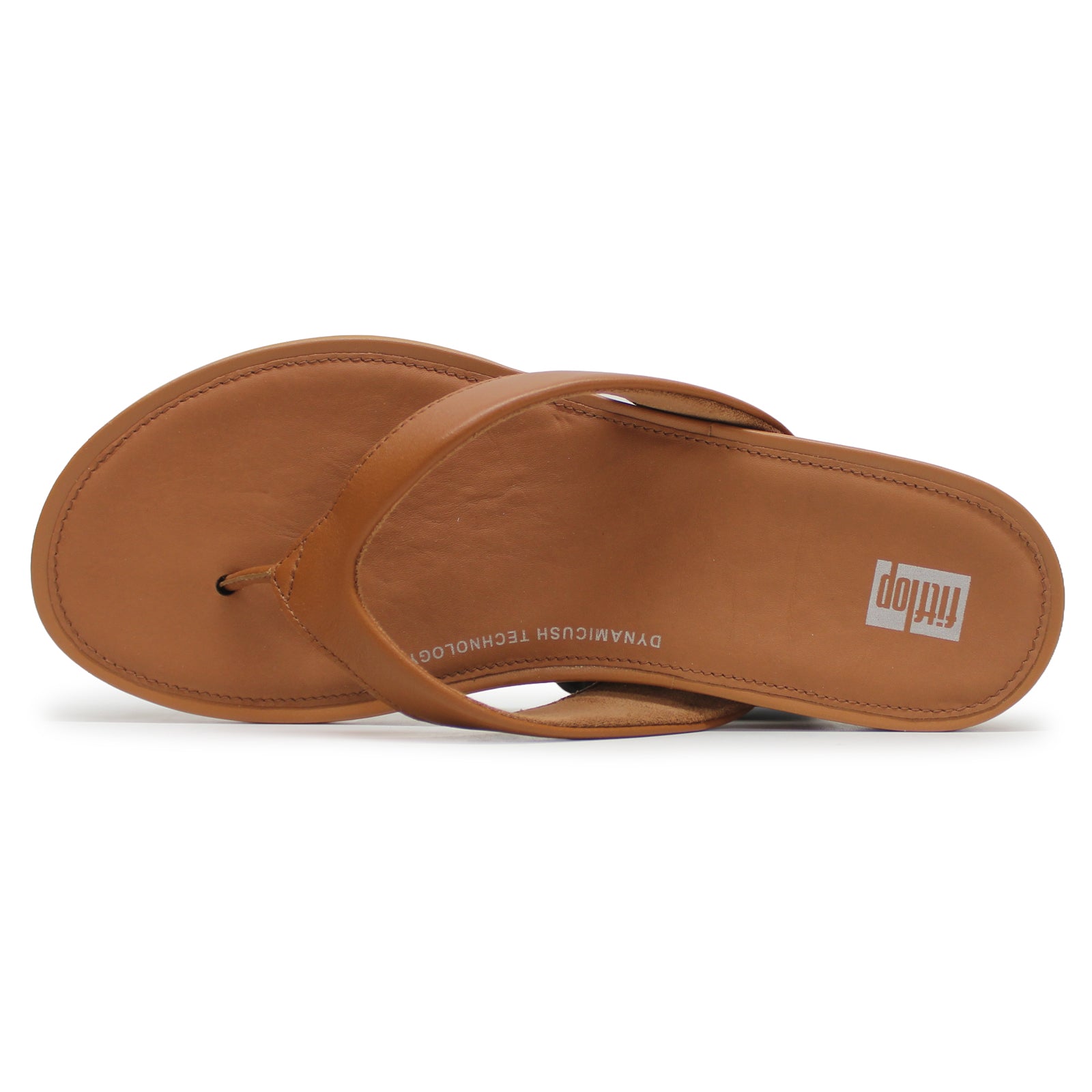 FitFlop Gracie Leather Womens Sandals#color_light tan