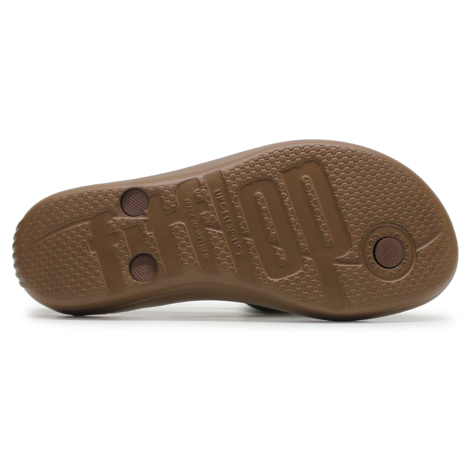 FitFlop Iqushion Rubber Womens Sandals#color_bronze