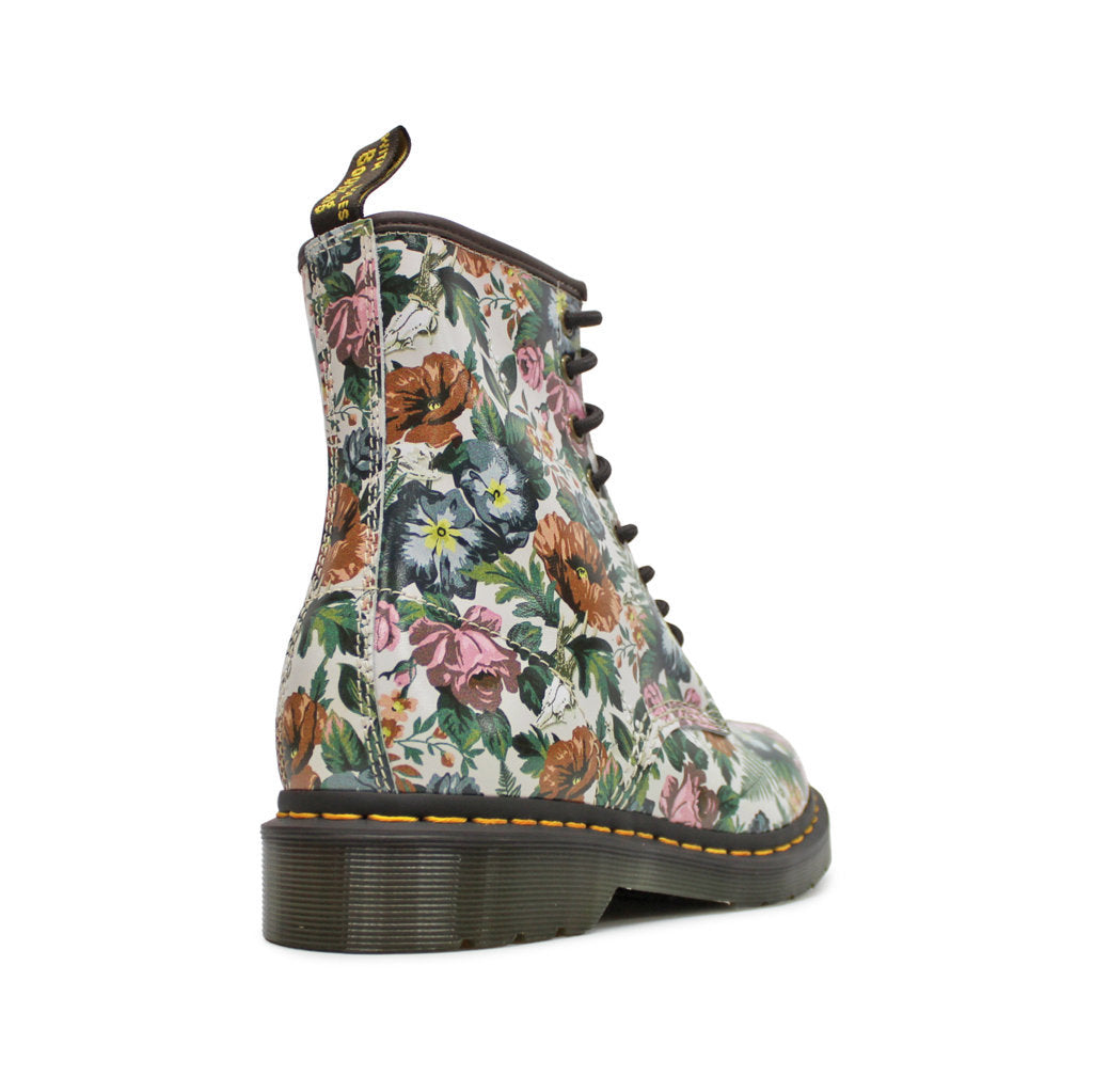 Dr. Martens 1460 W Backhand Leather Womens Boots#color_floral garden print backhand