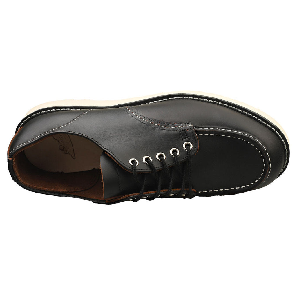 Red Wing Shop Moc Oxford Full Grain Leather Mens Shoes#color_black