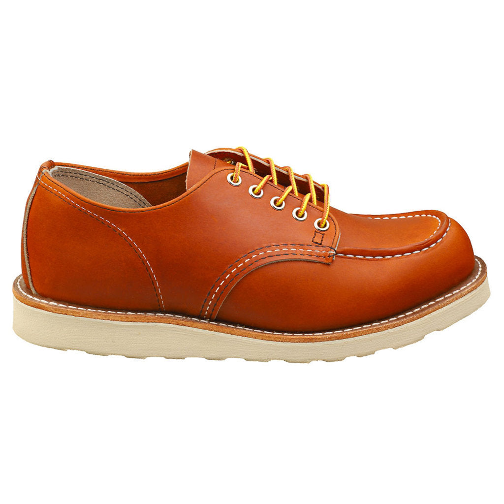 Red Wing Shop Moc Oxford Full Grain Leather Mens Shoes#color_oro