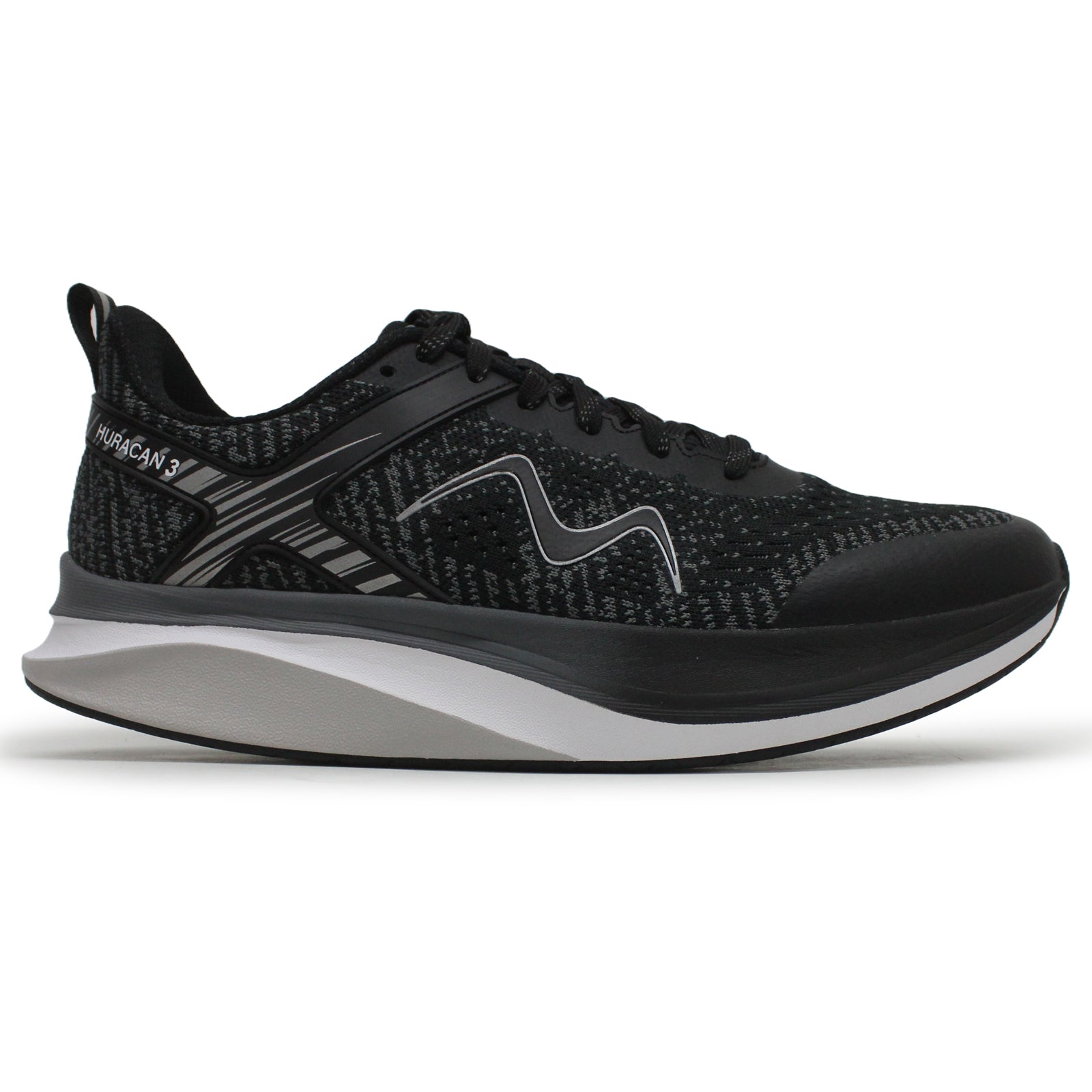 MBT Huracan 3 Textile Synthetic Mens Trainers#color_black