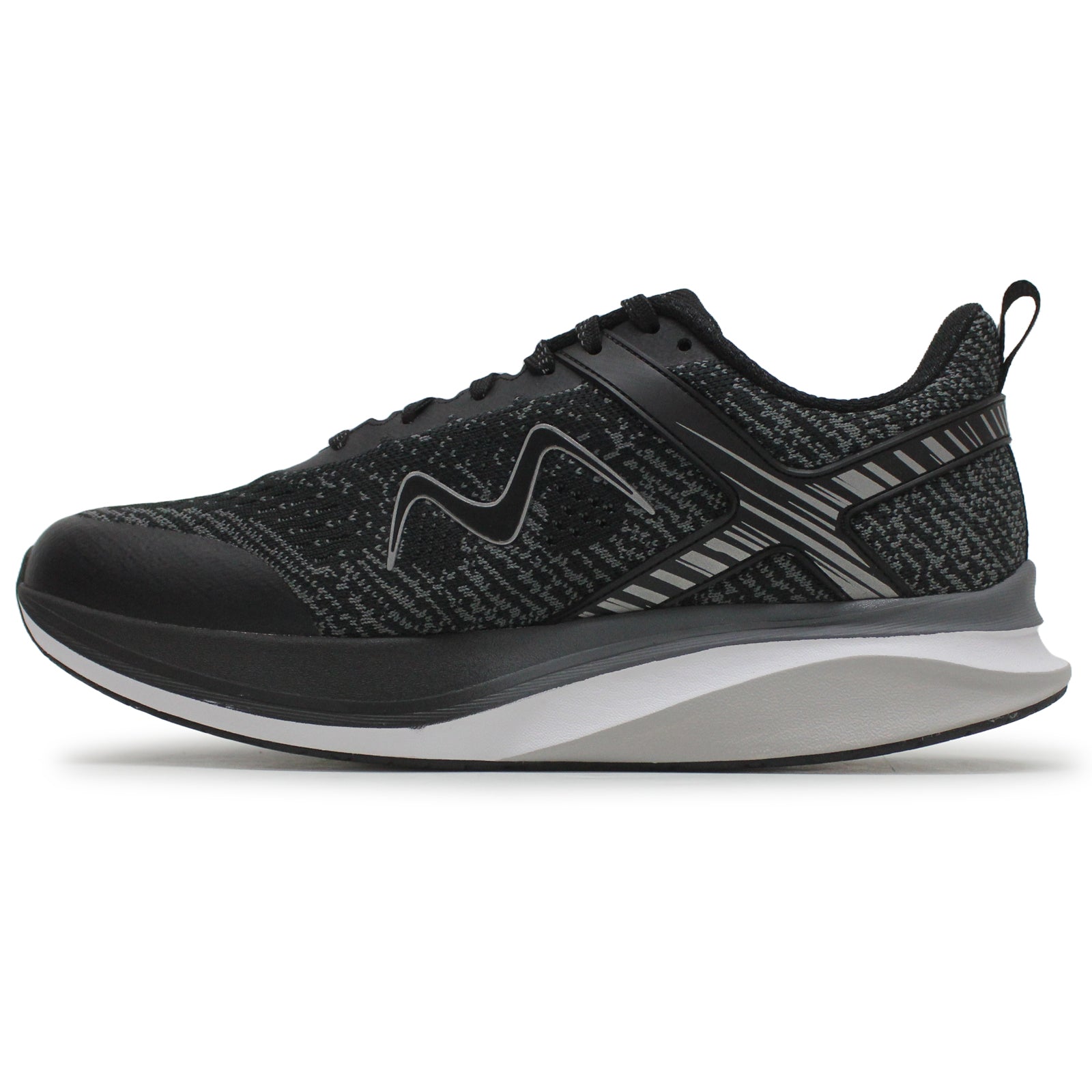 MBT Huracan 3 Textile Synthetic Mens Trainers#color_black