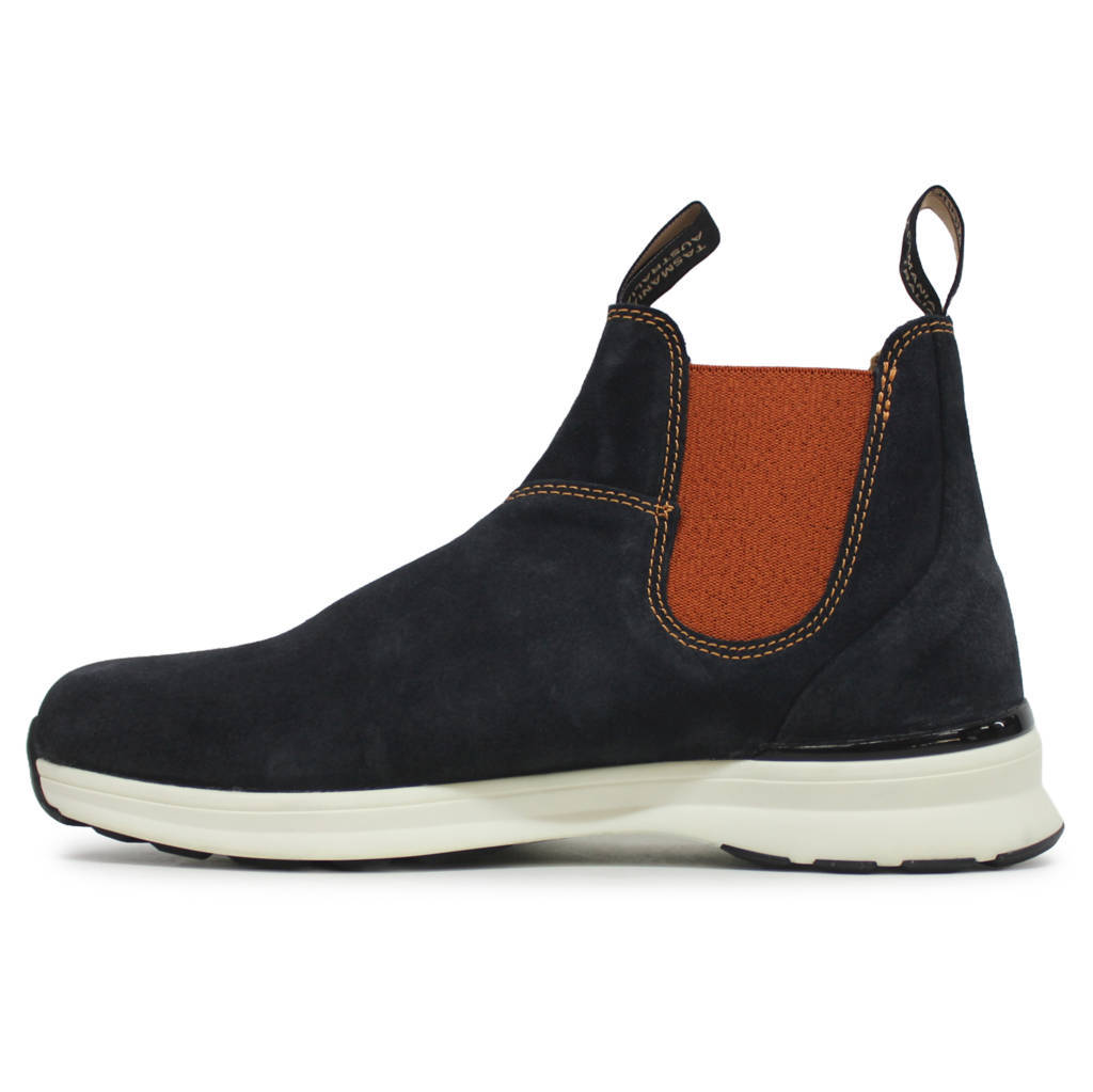 Blundstone 2147 Suede Unisex Boots#color_navy burnt orange