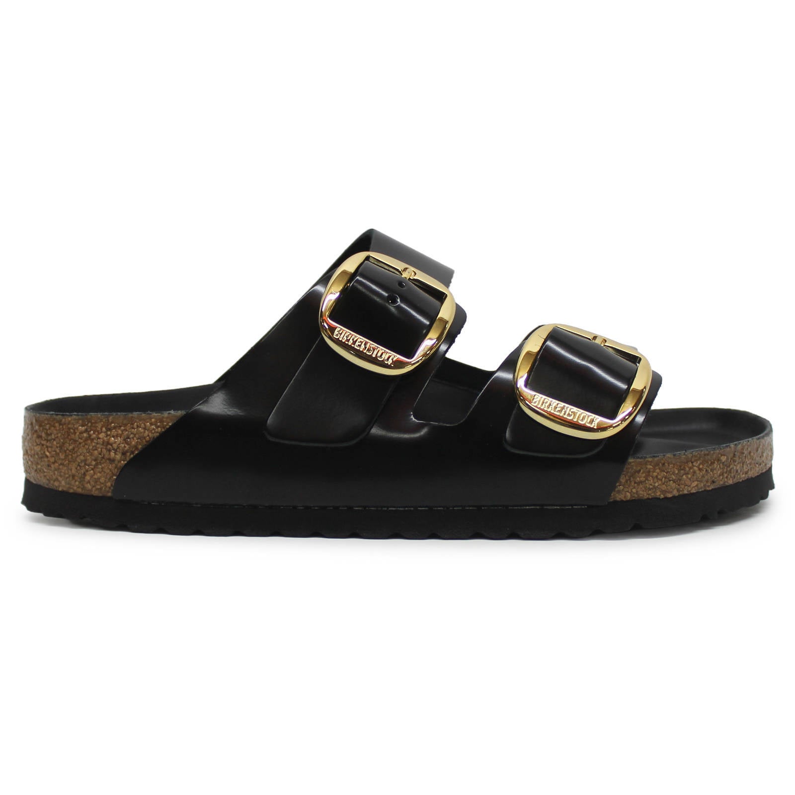 Birkenstock Unisex Sandals Arizona Big Buckle Buckle Slides Patent Leather - UK 4.5